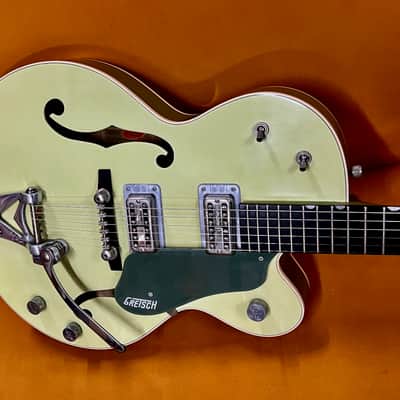 Gretsch G6118T-R Gretsch Anniversary Stephen Stern Masterbuilt Relic USA Mint 2007 - Relic Two Tone Smoke Green image 19