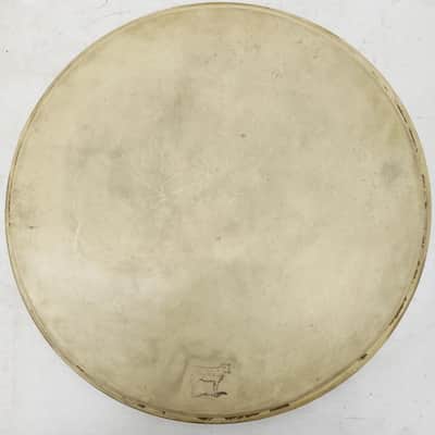 Ludwig 14" Whitecalf Calf Skin Snare/Floor Tom Drum Head Batter Vintage 40s USA image 1