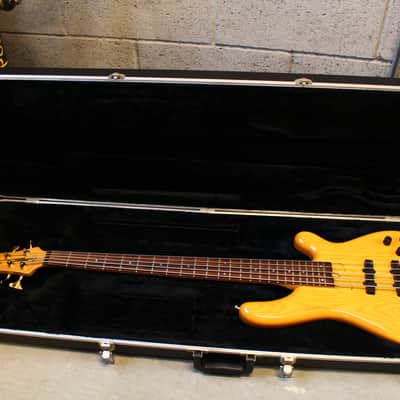Fernandes APB-5 FRB 100 String Bass 1993 Vintage Natural Made in Japan image 18