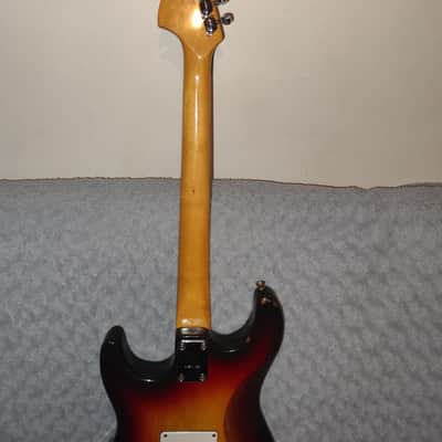 Guitare Electrique Vintage Cimar 1940 DM 388 1970s - Sunburst image 10