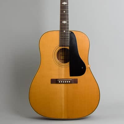 Vega Profundo Flat Top Acoustic Guitar (1940s), ser. #39840, black hard shell case. image 1