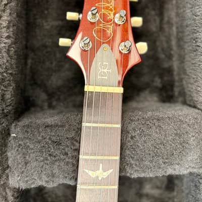 PRS Dave Grissom DGT 10 Top, Bird Inlays Electric, Yellow Tiger with Case - Pre Owned image 11