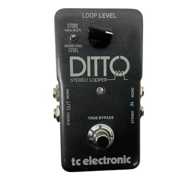 tc electronic DITTO STEREO LOOPER ステレオ Amazon.com: TC Electronic DITTO STEREO LOOPER Highly Intuitive