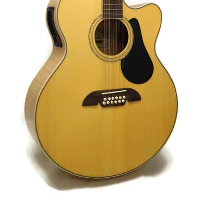 Alvarez AJ60SC-12 Artist Series 12-String Jumbo Cutaway Acoustic-Electric Guitar image 2