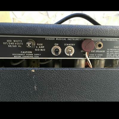 RIF 211 1973 Fender Vibrosonic Reverb Silverface Vintage Cerwin Vega 15" image 17