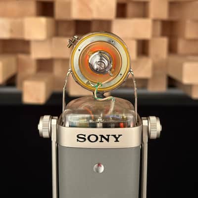 Sony C-38B Condenser Microphone. Original Case. Mint. C38b C38 C-38. US Seller! image 11