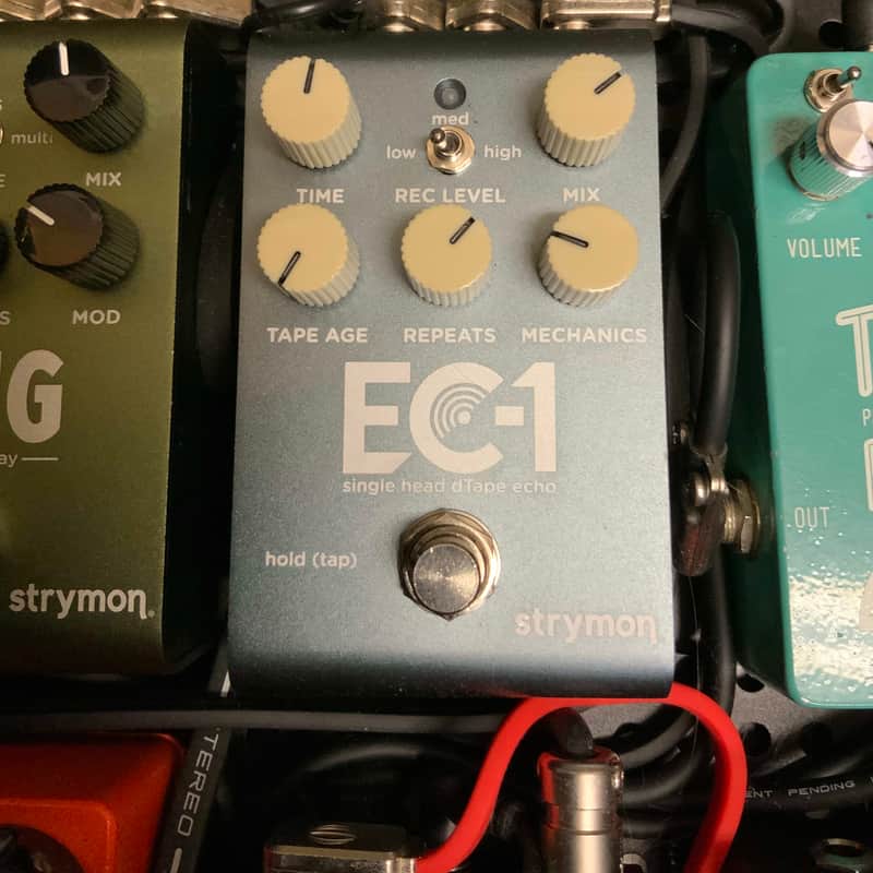 2025 – Present Strymon EC-1 Single Head dTape Echo Grey