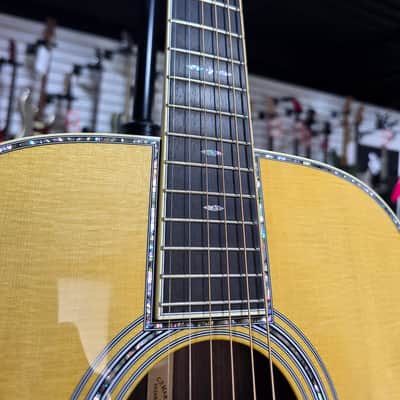 Martin OM-42L Standard Series Acoustic Guitar - Natural Aging Toner (2025) Left Hand w/OHSC & PLEK*D #976 image 5