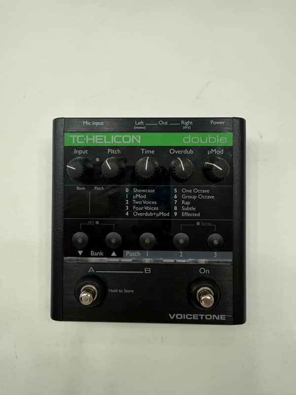 *For Parts/Repair* TC Helicon Voicetone Double Doubler Vocal Effect Pedal image 1