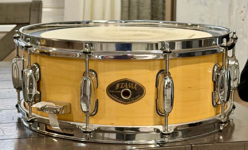 Tama Artwood Maple snare 5.5x14 - Natural image 1