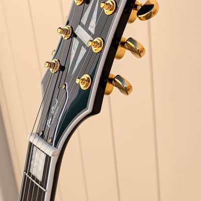 Epiphone Les Paul Custom Blackback Limited-Edition Electric Guitar Antique Ivory image 16