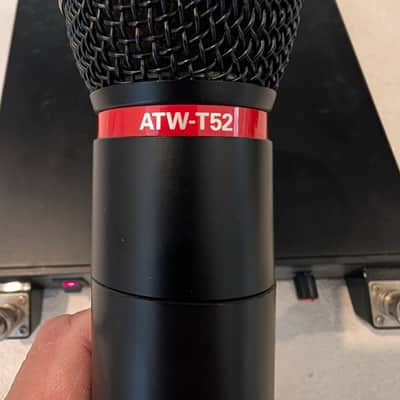 Audio-Technica ATW-R14 UHF Diversity Wireless Receiver w/ ATW-T52 Handheld Mic – Tested image 2