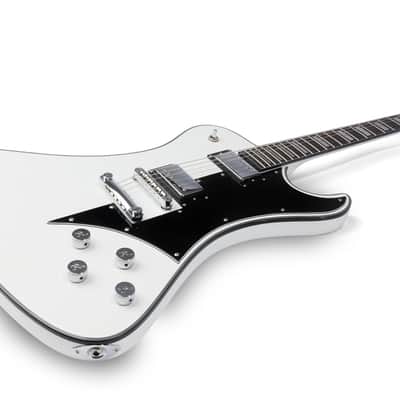 Hagstrom HSFANTOMEN02 Electric Guitar, Fantomen, White Gloss image 3