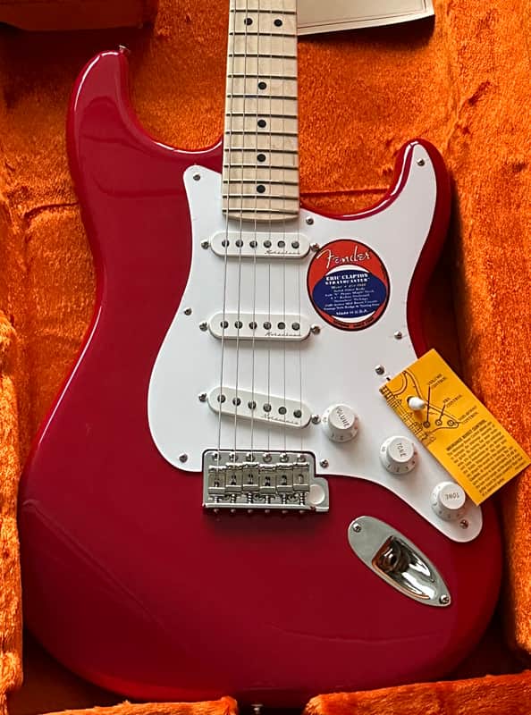 2025 Fender Stratocaster Eric Clapton Artist Series Torino Red Unplayed image 1