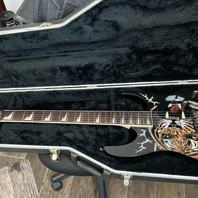 Ibanez RGR320SP 2012 - Black, Custom Paint image 3