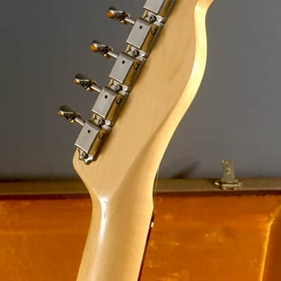 LEFTY! Fender American Vintage 64 Reissue 2012 NOS Relic Classic Sunburst Tele Nitro Made in USA 7.2 Lb G&G HSC Rare image 6