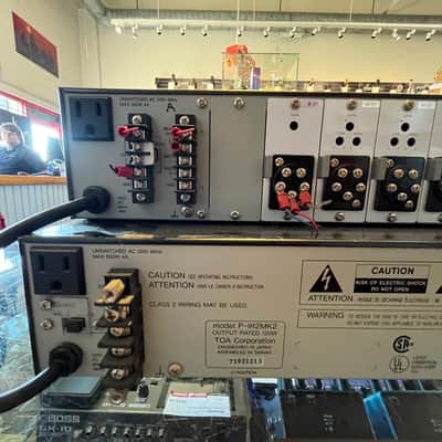 TOA M-900MK2 / P-912MK2 Mixer & Amplifier Package image 7