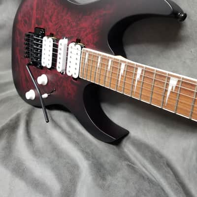 Ibanez RG470DXW-WZM Standard Wine Red Frozen Matte image 1