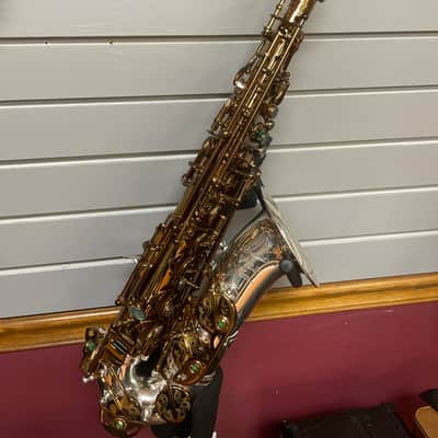 P. Mauriat System 76 Alto Saxophone (3rd Edition) Greg Osby Signature Model 2020s - Silver bell / Vintage Brass body image 1