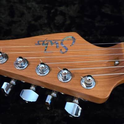 Suhr Modern Custom – Natural Flame Maple Top – Roasted Maple Neck – OHSC image 5
