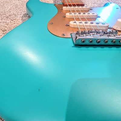 Squier 40th Anniversary Vintage Stratocaster - Seafoam Green image 8