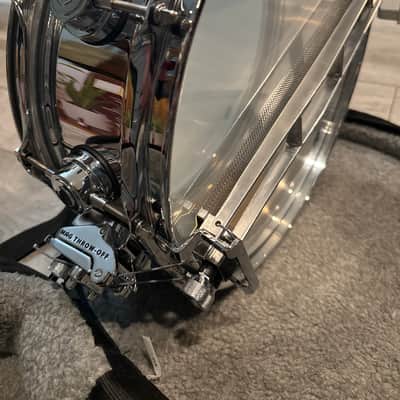 DW Collector's Series True-Sonic Brass 5x14" Snare Drum 2014 - Present - Chrome image 5