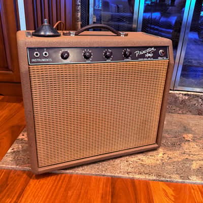 1962 Fender Princeton Combo Amp - Brownface image 1