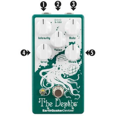 EarthQuaker Devices The Depths Optical Vibe Machine V2 image 2