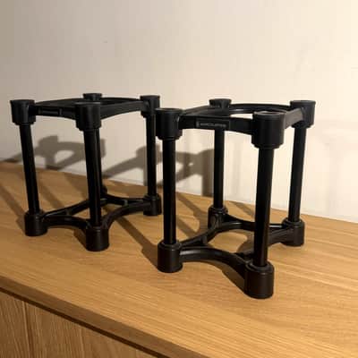 IsoAcoustics ISO-155 Medium Studio Monitor Isolation Stands (Pair) 2017 - Present - Black image 2