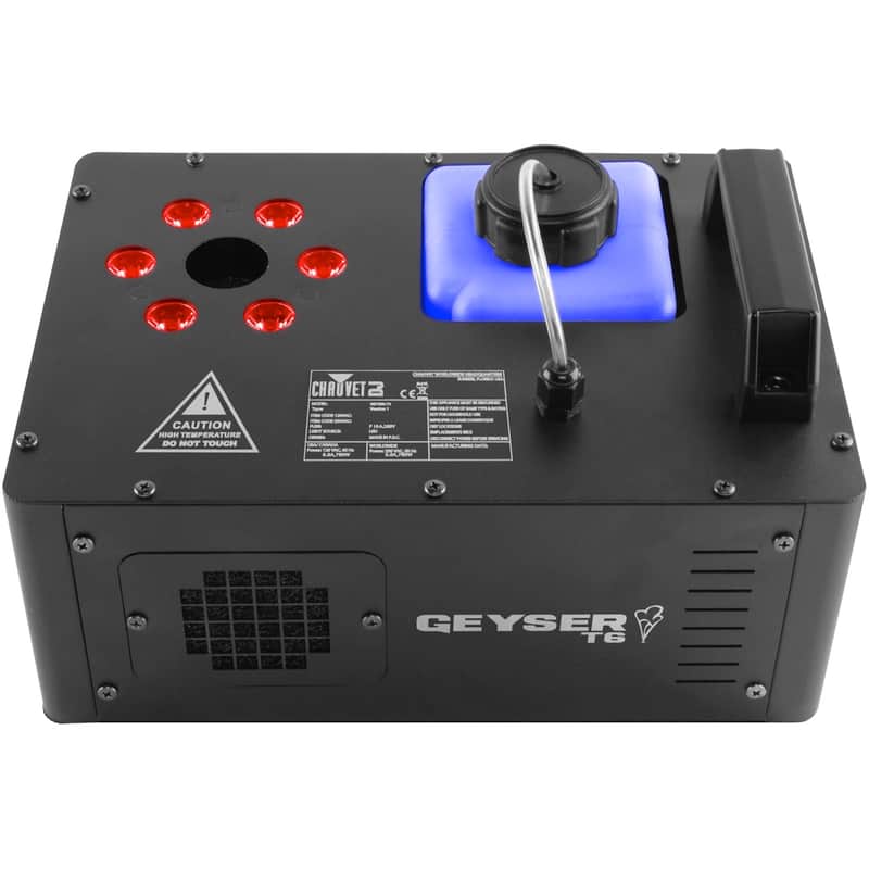 Chauvet DJ Geyser T6 Fog Machine with Lighting EFX image 1