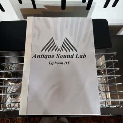 Rare Antique Sound Lab Typhoon DT Tube Amplifier 50 Vintage Watts Brushed Aluminum, Superb! image 10