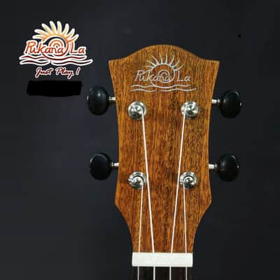 PukanaLa Model PU-STT  "Summer" Tattoo Series Sapele Mahogany Tenor Ukulele image 5