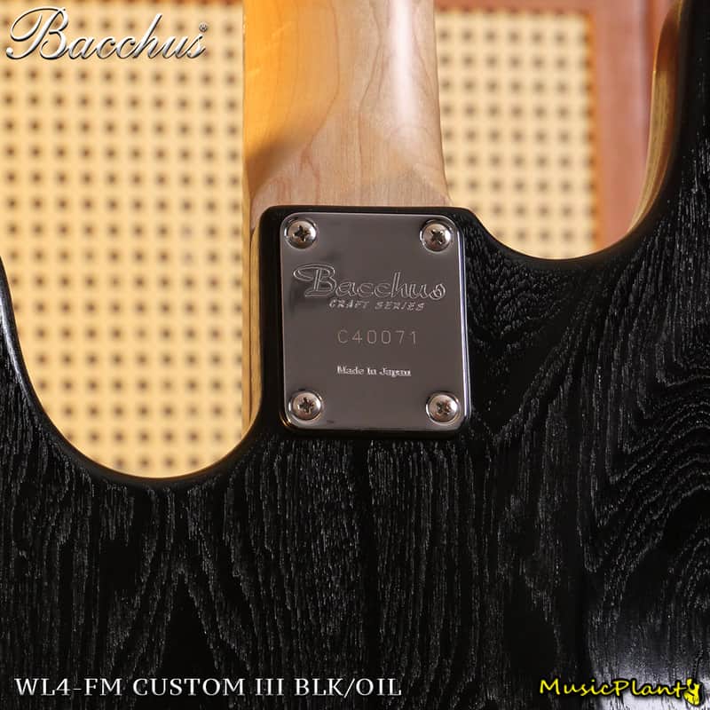 Bacchus WL4-FM CUSTOM III BLK/OIL | Reverb Canada