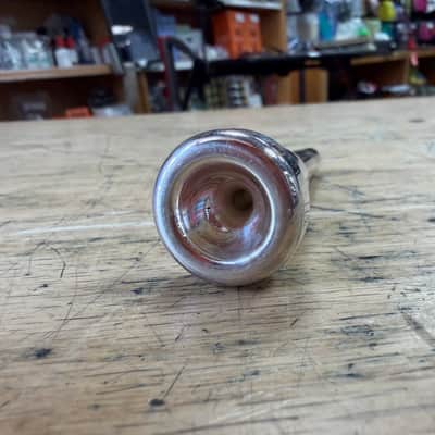 Used Bach 12C Silver Megatone Trumpet Mouthpiece image 4