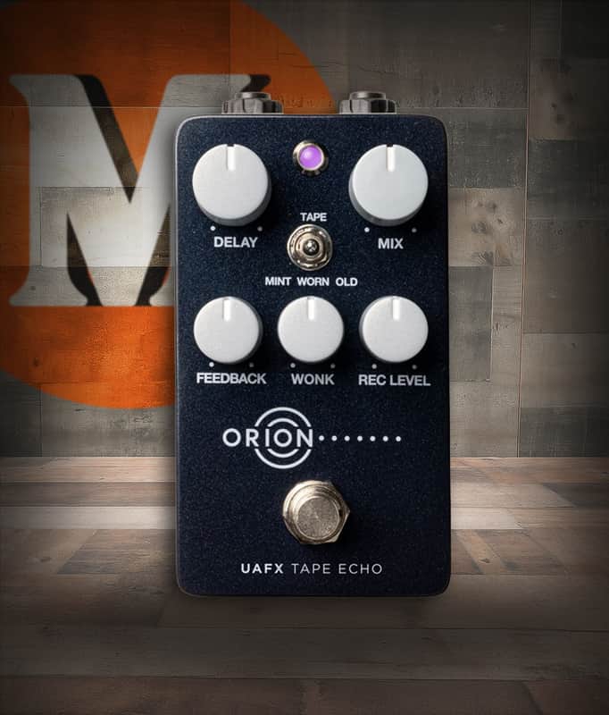 Universal Audio Orion-Echo Compact Tape Echo Pedal (UA-ORION-ECHO-U) image 1