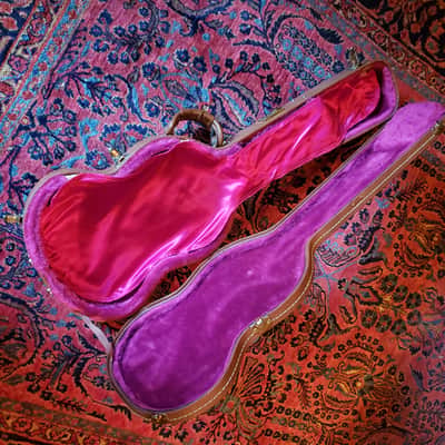 1990s Gibson USA SG Pink Blanket Hardshell Case, TKL Canada Hardcase image 10