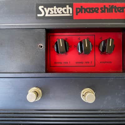 Systech Phase Shifter 1970s Red and Black image 1
