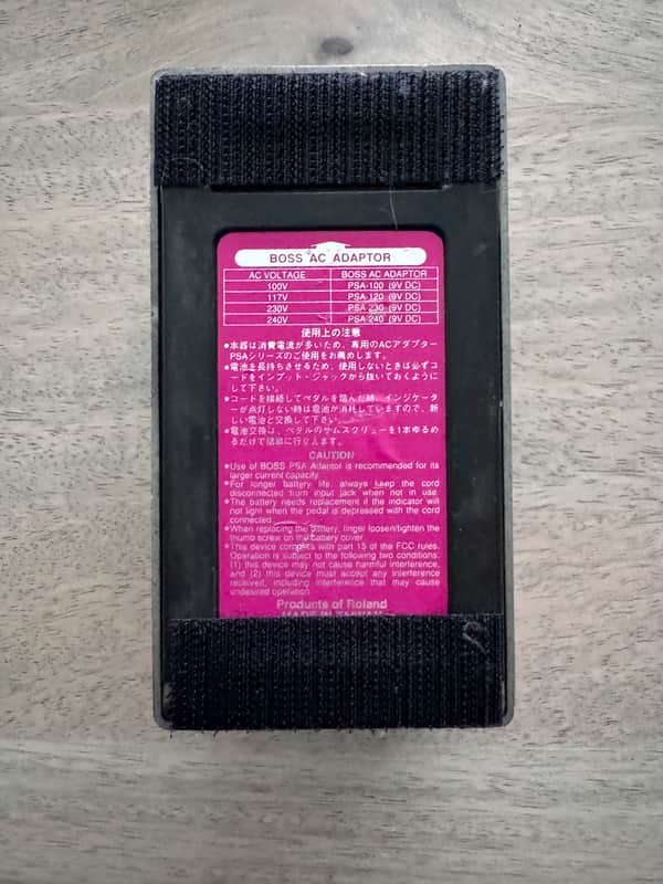 BOSS Digital Reverb／Delay RV-3 裏面ピンクラベル Boss RV-3 Digital Reverb/Delay (Pink or Dark Gray Label) 1994