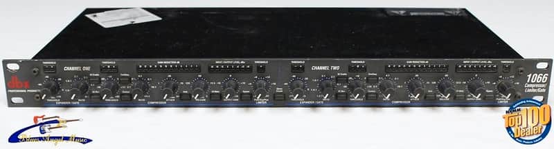 DBX 1066 Compressor / Limiter / Gate Rack-Mountable Unit 100
