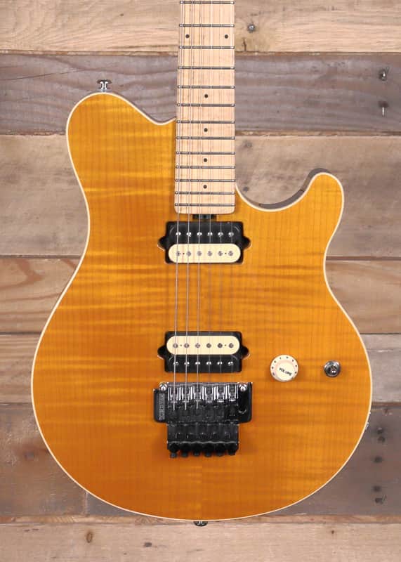 2013 Music Man Axis Electric Guitar Trans Gold w/ Case "Excellent Condition" image 1
