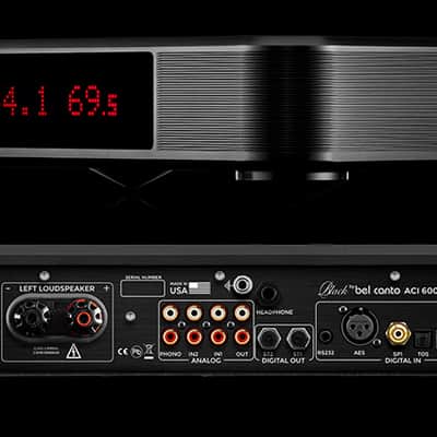 BEL CANTO Black Series ACI 600 Integrated Amplifier - NEW! image 2