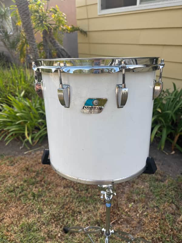 Ludwig 11x12 Marching Tom mid-70s - White image 1
