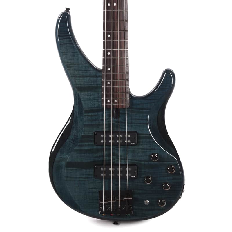 Yamaha TRBX604FM 4-String Bass Indigo Blue image 1