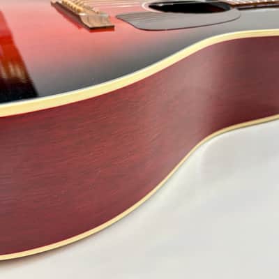 Gibson J-45 Slash Signature 2020 Vermillon Burst image 11