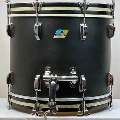 Ludwig 18/12/14" VIDEO Vintage 70's Jazzette Drum Set - Black Panther image 7