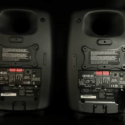 Genelec 8340A SAM 6.5" Powered Nearfield Studio Monitor (Pair) 2016 - 2021 - Gray image 2