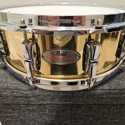 RFB1450 Reference Brass 14 × 5 Pearl Reference Series Brass Snare Drum 14x5 (RFB-1450) – Memphis