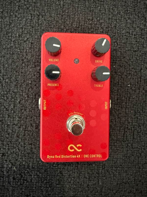 One Control Dyna Red Distortion 4k image 1