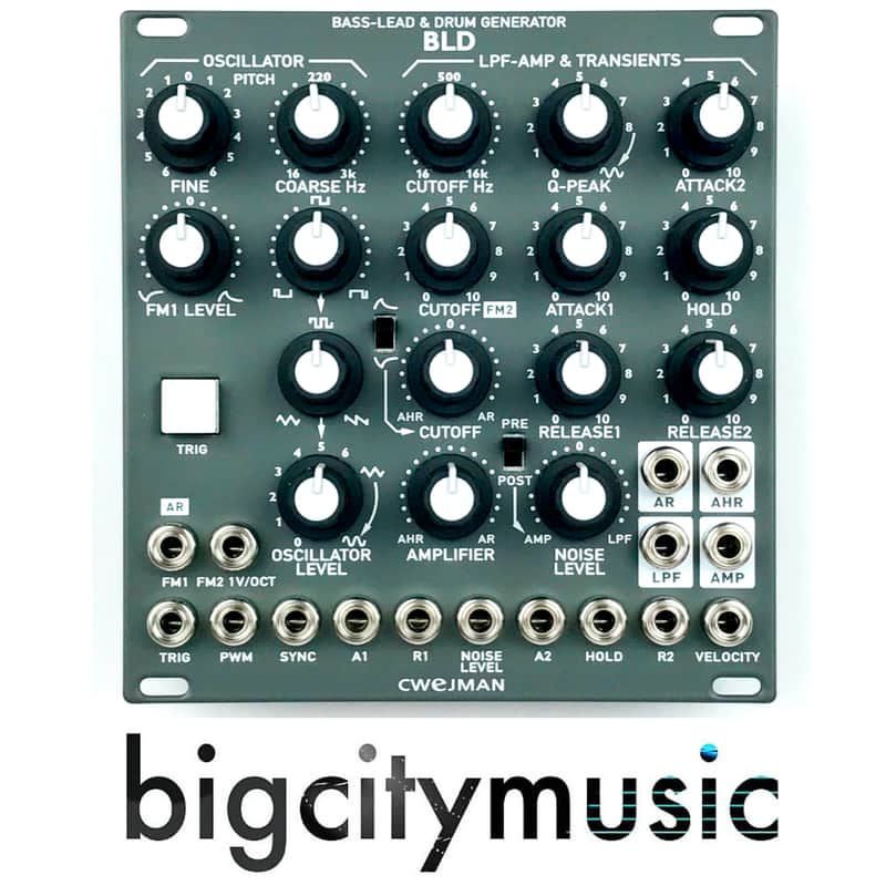 Cwejman BLD Bass-Lead & Drum Generator, grey image 1