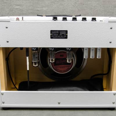 Benson Amps Monarch Reverb + 1x12 Combo White Tolex/Oxblood Grill image 3